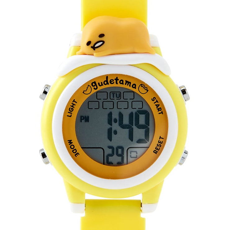 [Sanrio] -Gudetama and KIRIMIchan Festival Design Series- Digital Watch - Gudetama [AUG 2024] Sanrio Original Japan