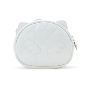 [Sanrio] -Hello Kitty Angel & Little Devil Design Series- Face-Shaped Pouch - Angel [AUG 2024] Sanrio Original Japan