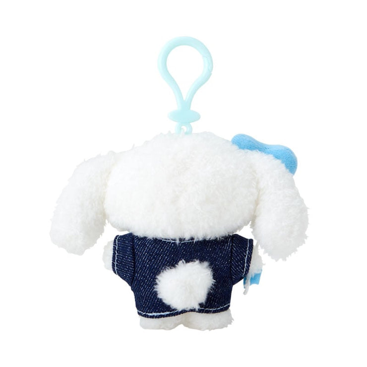 [Sanrio] -Denim Patch Design Series- Mascot Holder - Cinnamoroll [SEP 2024] Sanrio Original Japan