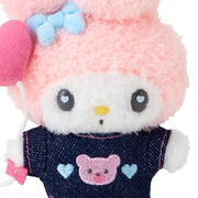 [Sanrio] -Denim Patch Design Series- Mascot Holder - My Melody [SEP 2024] Sanrio Original Japan