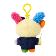 [Sanrio] -Denim Patch Design Series- Mascot Holder - Usahana [SEP 2024] Sanrio Original Japan