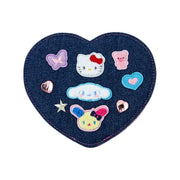 [Sanrio] -Denim Patch Design Series- Folding Mirror [SEP 2024] Sanrio Original Japan