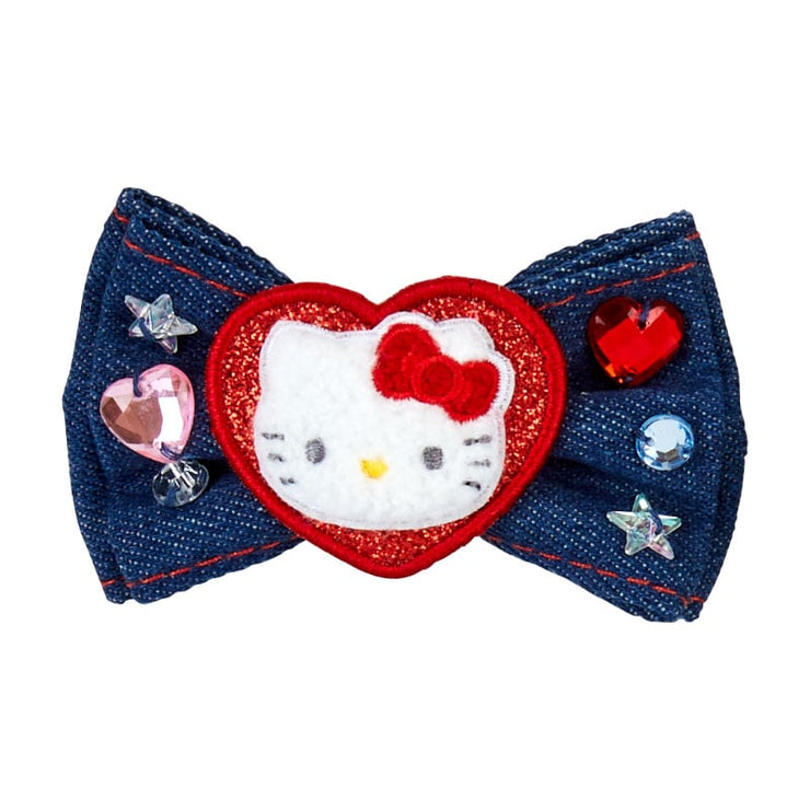 [Sanrio] -Denim Patch Design Series- Secret Hair Clip [Blind Package] [SEP 2024] Sanrio Original Japan