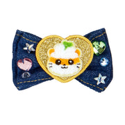 [Sanrio] -Denim Patch Design Series- Secret Hair Clip [Blind Package] [SEP 2024] Sanrio Original Japan