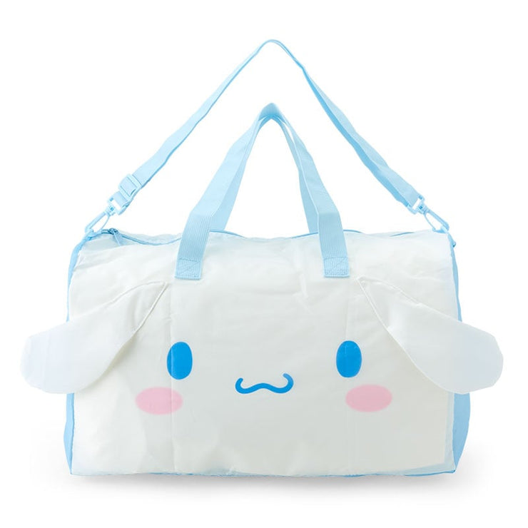 [Sanrio] Face-Shaped Boston Bag- Cinnamoroll [SEP 2024] Sanrio Original Japan