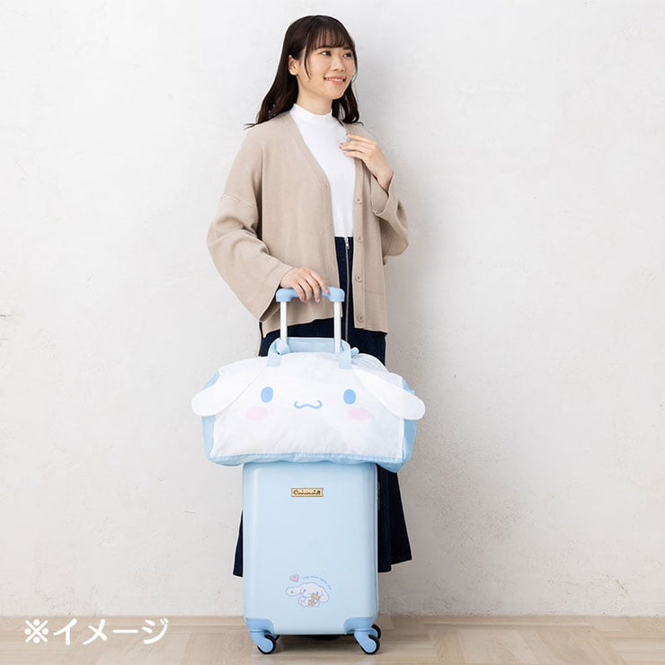 [Sanrio] Face-Shaped Boston Bag- Cinnamoroll [SEP 2024] Sanrio Original Japan