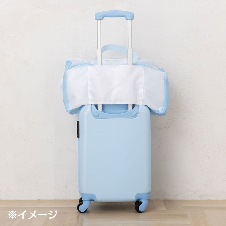 [Sanrio] Face-Shaped Boston Bag- Cinnamoroll [SEP 2024] Sanrio Original Japan