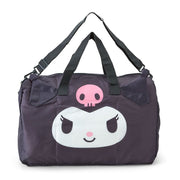 [Sanrio] Face-Shaped Boston Bag- Kuromi [SEP 2024] Sanrio Original Japan