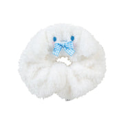 [Sanrio] Face-shaped Scrunchie -Cinnamoroll [SEP 2024] Sanrio Original Japan