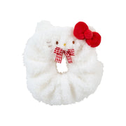 [Sanrio] Face-shaped Scrunchie -Hello Kitty [SEP 2024] Sanrio Original Japan