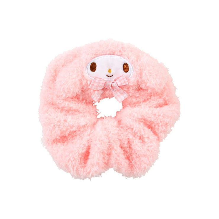 [Sanrio] Face-shaped Scrunchie -My Melody [SEP 2024] Sanrio Original Japan