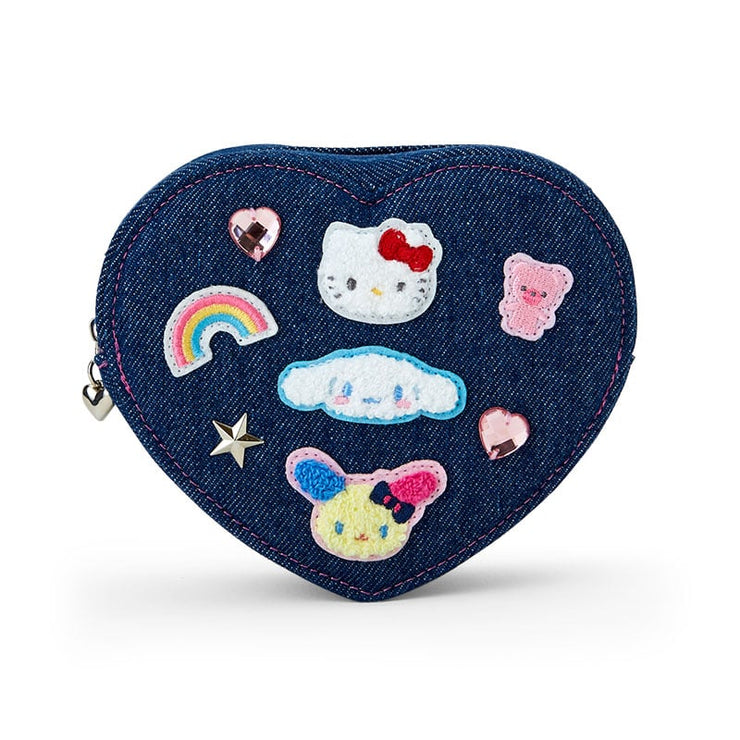 [Sanrio] -Denim Patch Design Series- Pouch [SEP 2024] Sanrio Original Japan