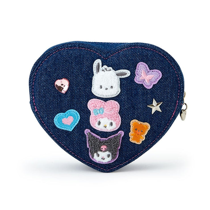 [Sanrio] -Denim Patch Design Series- Pouch [SEP 2024] Sanrio Original Japan