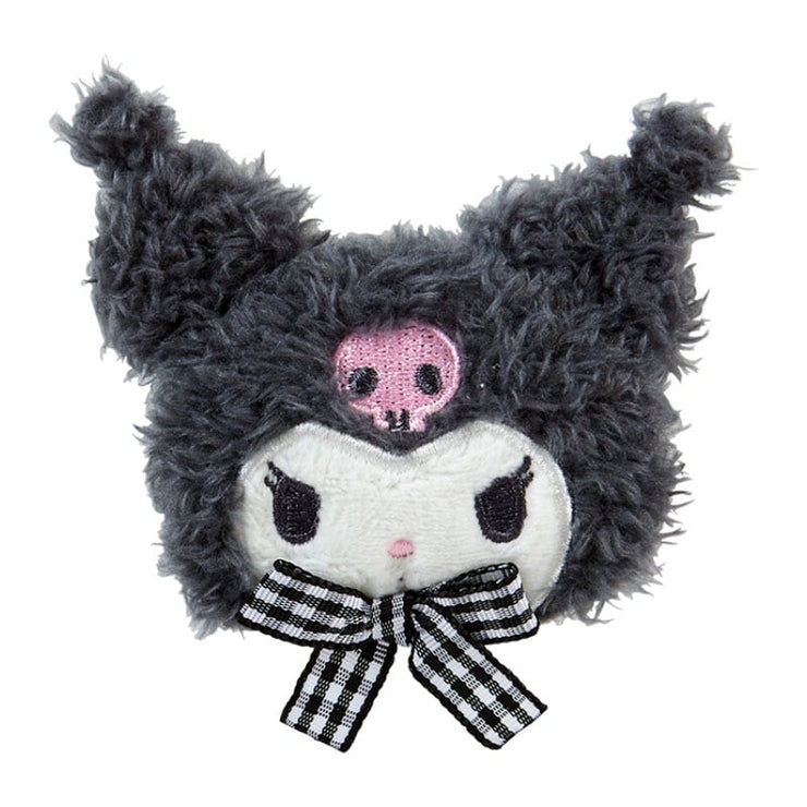 [Sanrio]  Face-shaped Hair Clip -Kuromi [SEP 2024] Sanrio Original Japan