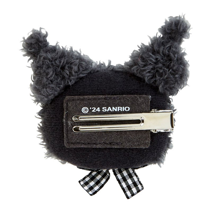 [Sanrio]  Face-shaped Hair Clip -Kuromi [SEP 2024] Sanrio Original Japan