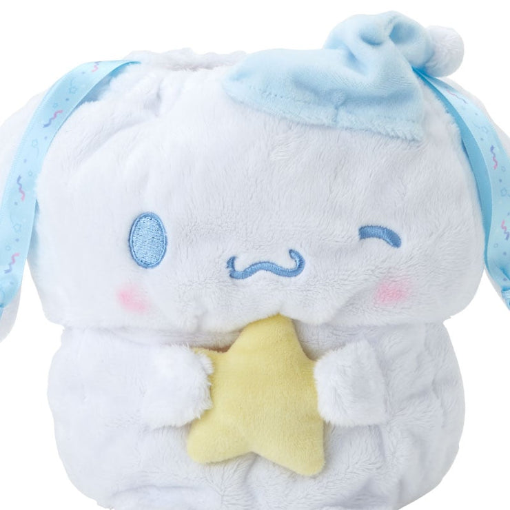 [Sanrio] -Cinnamoroll Nemu Nemu Time Design Series- Plush Drawstring Pouch [SEP 2024] Sanrio Original Japan