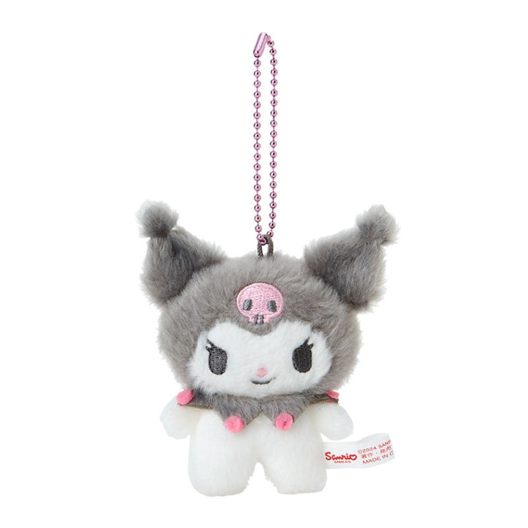 [Sanrio] -Pitatto Friends Design Series- Mascot Strap - Kuromi [SEP 2024] Sanrio Original Japan