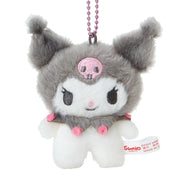 [Sanrio] -Pitatto Friends Design Series- Mascot Strap - Kuromi [SEP 2024] Sanrio Original Japan