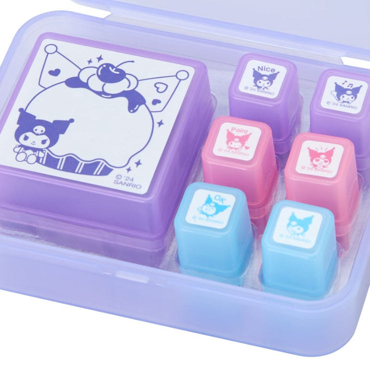 [Sanrio] Stamp Set- Kuromi [SEP 2024] Sanrio Original Japan