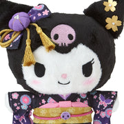 [Sanrio] Plush Toy - Kimono -Kuromi [OCT 2024] Sanrio Original Japan