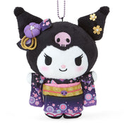 [Sanrio] Mascot Holder - Kimono -Kuromi [OCT 2024] Sanrio Original Japan