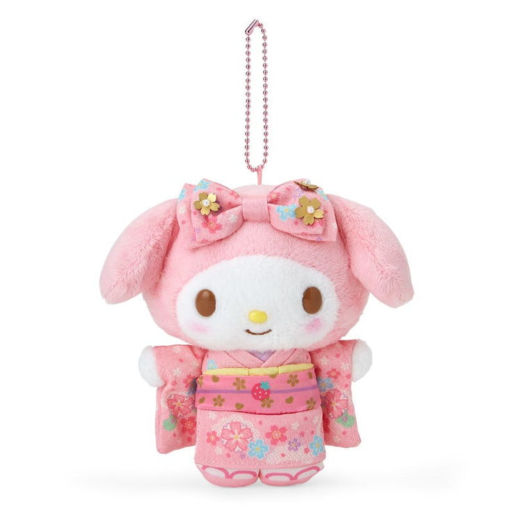 [Sanrio] Mascot Holder - Kimono -My Melody [OCT 2024] Sanrio Original Japan