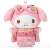 [Sanrio] Mascot Holder - Kimono -My Melody [OCT 2024] Sanrio Original Japan