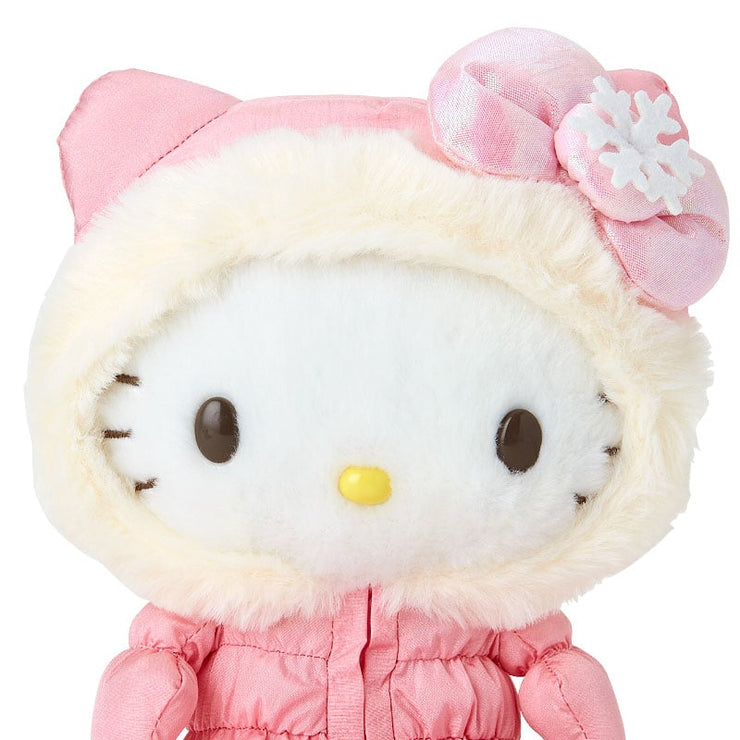 [Sanrio] -Fuwa Puku Winter Design Series- Plush Toy - Hello Kitty [OCT 2024] Sanrio Original Japan