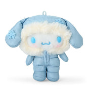 [Sanrio] -Fuwa Puku Winter Design Series- Mascot Holder - Cinnamoroll [OCT 2024] Sanrio Original Japan