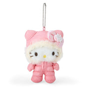 [Sanrio] -Fuwa Puku Winter Design Series- Mascot Holder - Hello Kitty [OCT 2024] Sanrio Original Japan