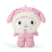 [Sanrio] -Fuwa Puku Winter Design Series- Mascot Holder - My Melody [OCT 2024] Sanrio Original Japan