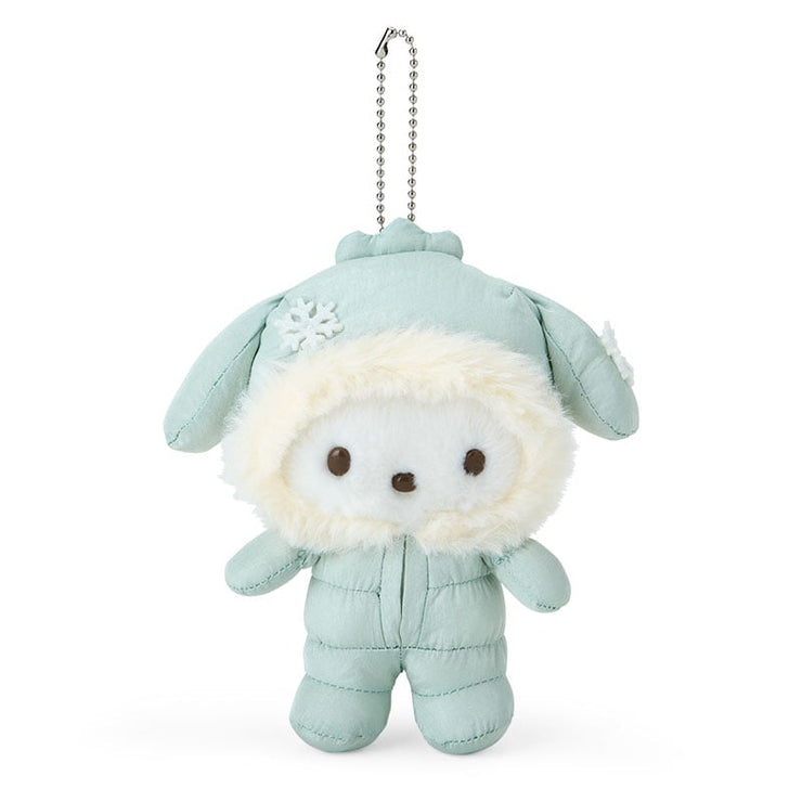 [Sanrio] -Fuwa Puku Winter Design Series- Mascot Holder - Pochacco [OCT 2024] Sanrio Original Japan