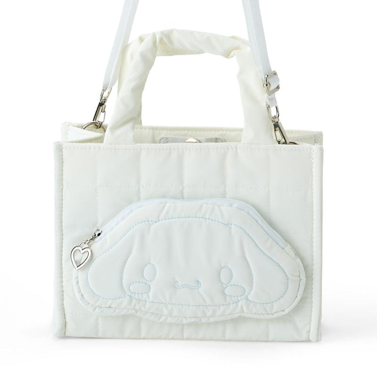 [Sanrio] -Fuwa Puku Winter Design Series- 2-Way Hand Tote Bag - Cinnamoroll [OCT 2024] Sanrio Original Japan