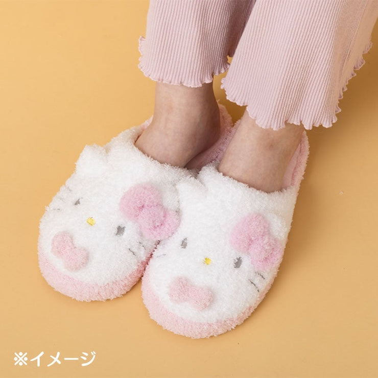 [Sanrio] Face-shaped Slippers -Hello Kitty [OCT 2024] Sanrio Original Japan