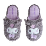 [Sanrio] Face-shaped Slippers -Kuromi [OCT 2024] Sanrio Original Japan