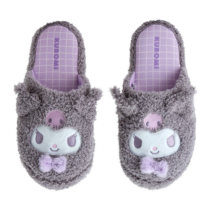 [Sanrio] Face-shaped Slippers -Kuromi [OCT 2024] Sanrio Original Japan