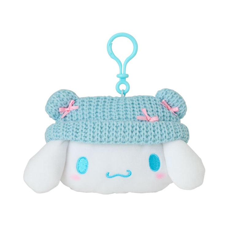 [Sanrio] Face-Shaped Mini Pouch - Cinnamoroll [OCT 2024] Sanrio Original Japan