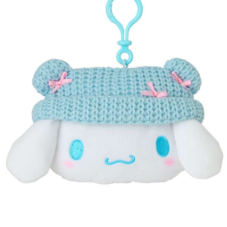 [Sanrio] Face-Shaped Mini Pouch - Cinnamoroll [OCT 2024] Sanrio Original Japan