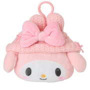 [Sanrio] Face-Shaped Mini Pouch - My Melody [OCT 2024] Sanrio Original Japan