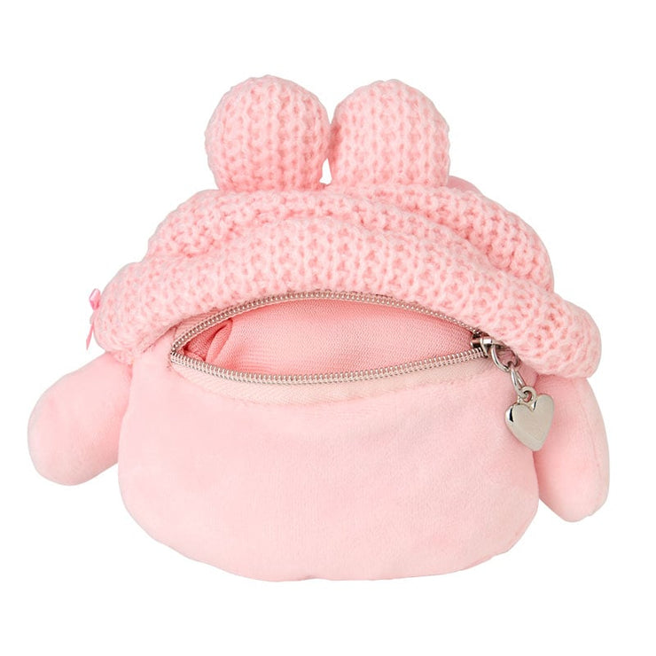 [Sanrio] Face-Shaped Mini Pouch - My Melody [OCT 2024] Sanrio Original Japan