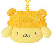 [Sanrio] Face-Shaped Mini Pouch - Pom Pom Purin [OCT 2024] Sanrio Original Japan