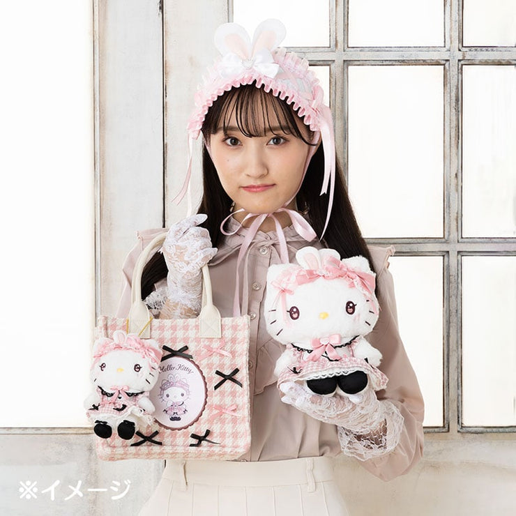 [Sanrio] -Dream Ribbon Design Series- 2-Way Mini Bag - Kuromi [OCT 2024] Sanrio Original Japan