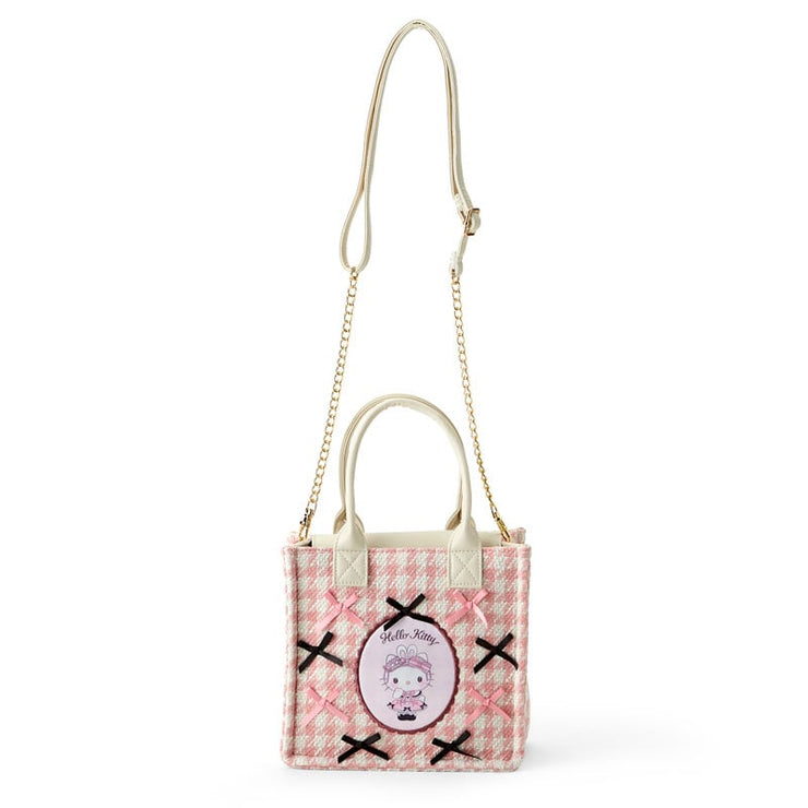 [Sanrio] -Dream Ribbon Design Series- 2-Way Mini Bag - Hello Kitty [OCT 2024] Sanrio Original Japan