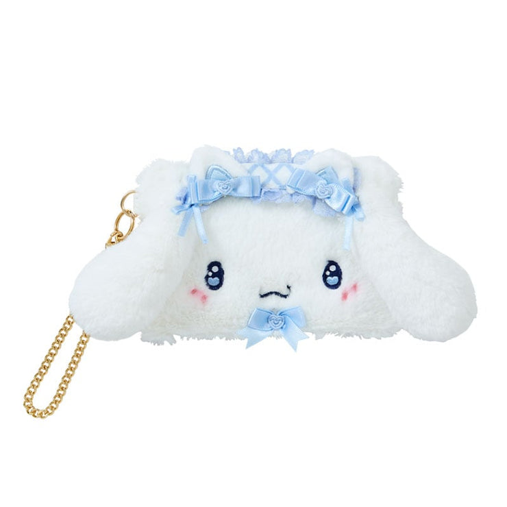 [Sanrio] -Dream Ribbon Design Series- Face-Shaped Card Case - Cinnamroll [OCT 2024] Sanrio Original Japan