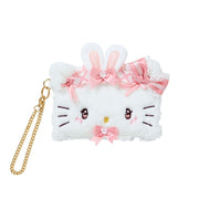 [Sanrio] -Dream Ribbon Design Series- Face-Shaped Card Case - Hello Kitty [OCT 2024] Sanrio Original Japan