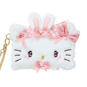 [Sanrio] -Dream Ribbon Design Series- Face-Shaped Card Case - Hello Kitty [OCT 2024] Sanrio Original Japan