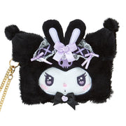 [Sanrio] -Dream Ribbon Design Series- Face-Shaped Card Case - Kuromi [OCT 2024] Sanrio Original Japan