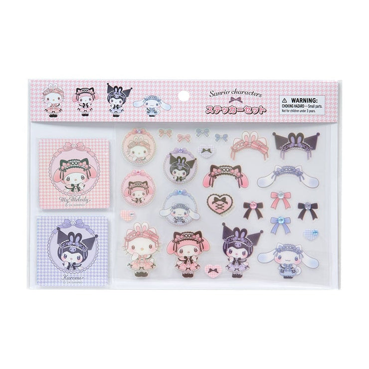 [Sanrio] -Dream Ribbon Design Series- Sticker Set [OCT 2024] Sanrio Original Japan