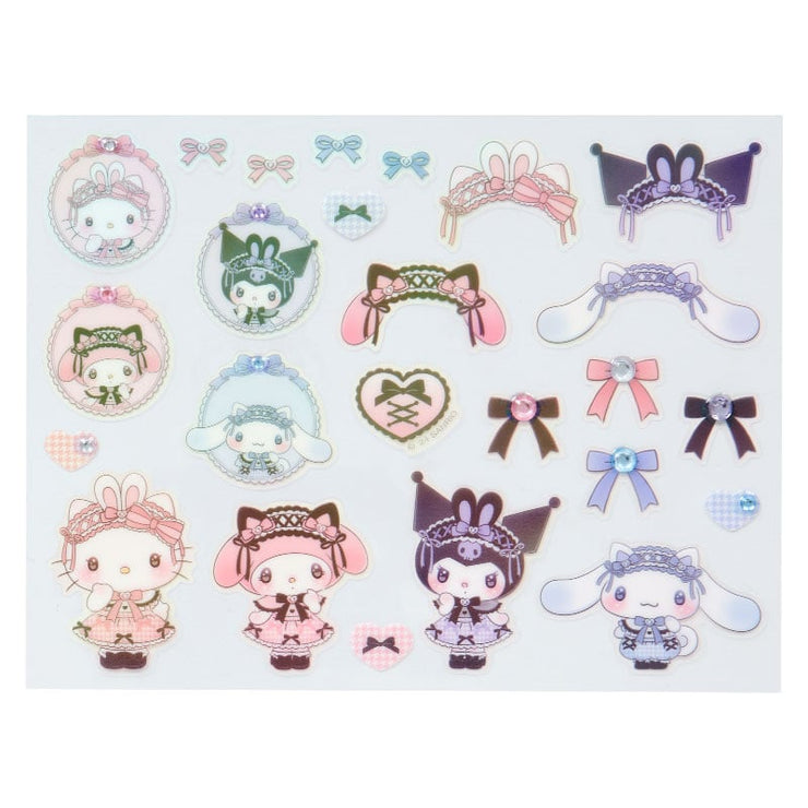 [Sanrio] -Dream Ribbon Design Series- Sticker Set [OCT 2024] Sanrio Original Japan