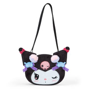 [Sanrio] -Kuromi Romikyun Room Design Series- Face-Shaped Shoulder Bag [OCT 2024] Sanrio Original Japan